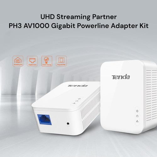 Tenda ph3 av1000 - tenda, gigabit
