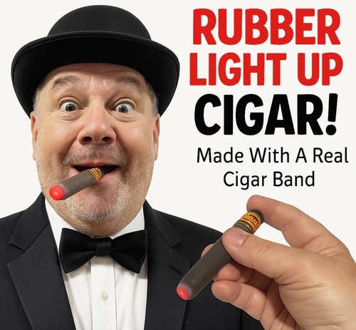 Light rubber cigar real - light, +