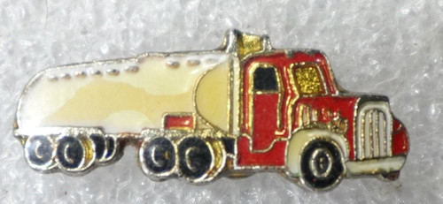 Vintage tanker truck - tanker, pin