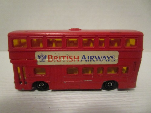 Majorette british bus red - british,