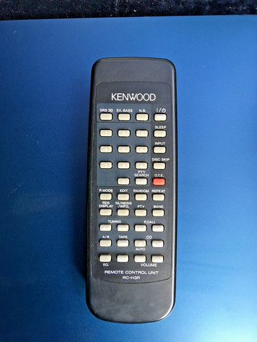 Kenwood remote control h3r - kenwood,
