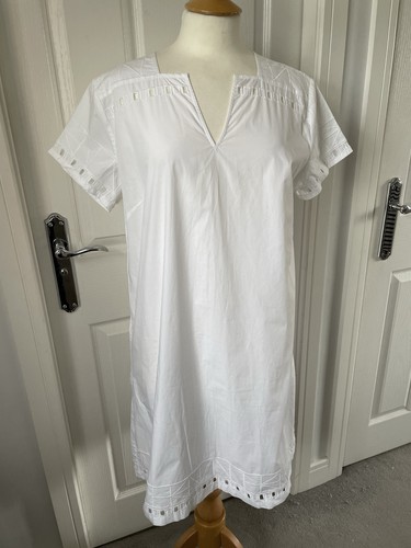 Jigsaw white cotton dress - jigsaw,
