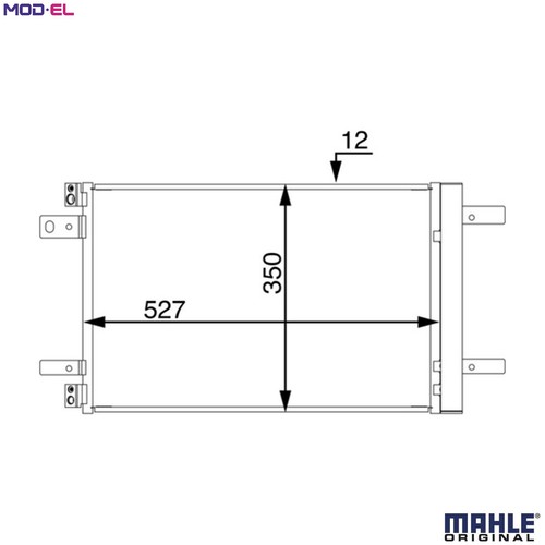Condenser air conditioning - air,
