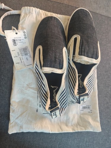 Deck stripe double denim boat - double,