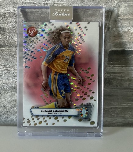 Topps pristine henrik larsson - pristine,
