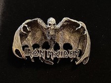 New Iron Maiden Pin Badge