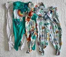 Up to 3 months 0 - 3 month baby sleepsuit babygrow  NEXT  x4 unisex