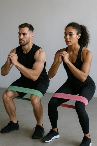 Fabric resistance bands set - fabric,