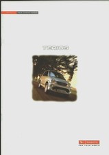 Daihatsu Terios 2000-02 UK Market Sales Brochure 1.3 E EL SL