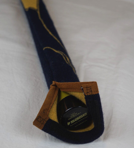 Sage fly rod case blanket - sage,