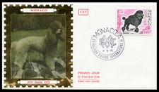 POODLE BLACK FRENCH MONACO DOG