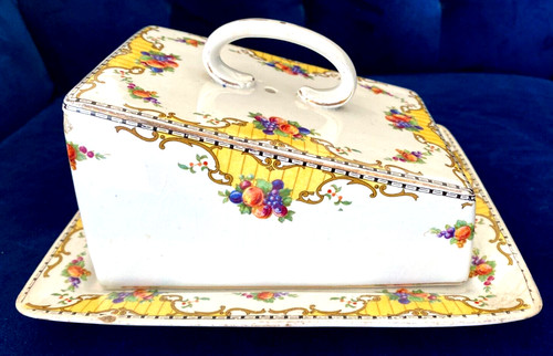 Vintage victorian cheese dish - victorian, dish.