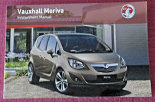 VAUXHALL MERIVA INFOTAINMENT SAT NAV NAVIGATION RADIO CD HANDBOOK (ACQ 9611)