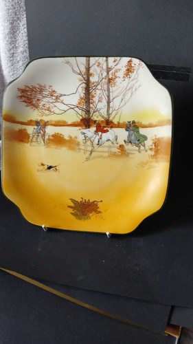 Rare royal doulton hunting - royal,