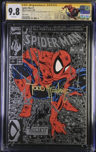 Spider man cgc 8 - #1~cgc, 9.8~signed