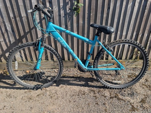 Blue entice mountain bike - blue,