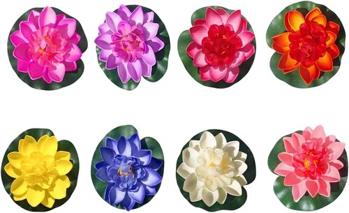 Artificial floating water lily - artificial,