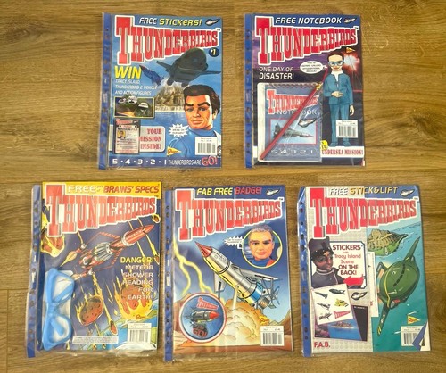 Thunderbirds magazines - thunderbirds,