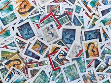 GB - 350 2nd Second Class Unfranked Christmas Stamps On Paper - Many With Faults