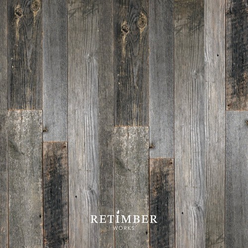 Reclaimed wood wall panel - wood,
