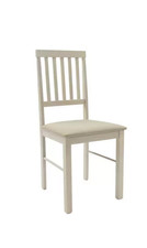 Pair of Kendal Oak Dining Chairs - White Ash