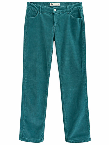 Women blue corduroy - blue,