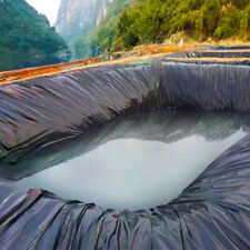 Lake Farm Fish Tank Film Pond Liner Garden Membrane Pool Water Liner Film Black