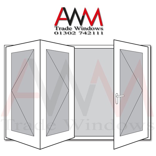 Upvc fold door 7m - fold, 2.7m