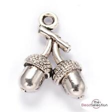 20 ACORN CHARMS PENDANT