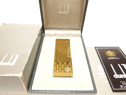 Dunhill rolla gas lighter gold - rolla,