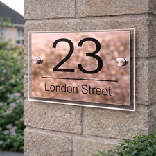 House Number Plaques
