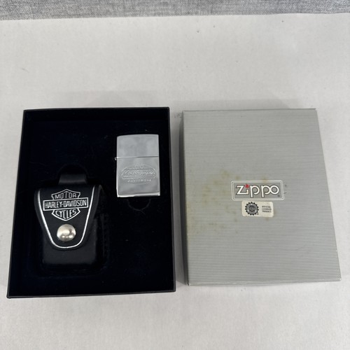 1999 zippo lighter harley - 1999 zippo,