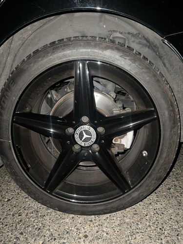 Alloy mercedes rims - alloy,