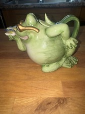 Ceramic Frog Teapot
