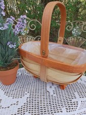 Traditional Natural Wood Garden Trug 26cm Long