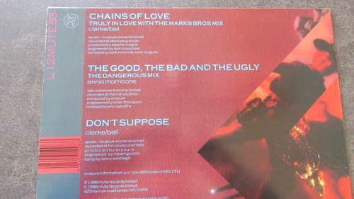 Erasure chains love - love, 3-track