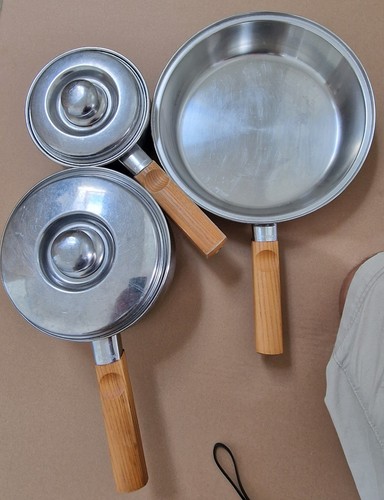 Prestige vintage saucepan set - prestige,