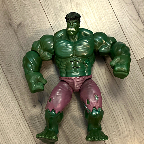 Marvel vtg hulk action - vtg, 14”