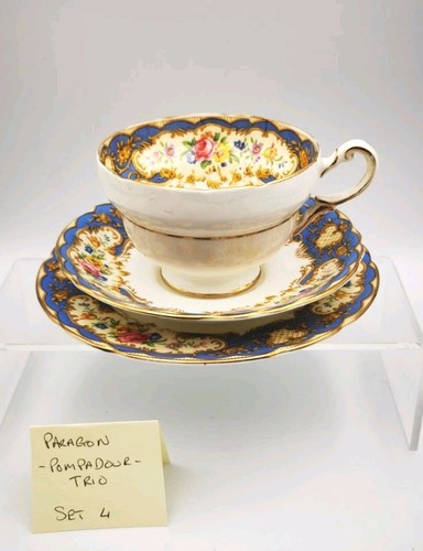Paragon china tea trio - paragon,