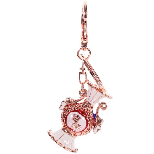 Metal vase key ring - key,