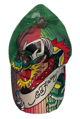 Don hardy dragon snapback - dragon,
