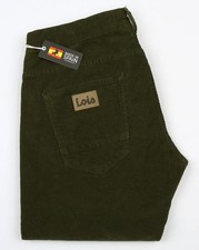 Lois Sierra Needle Cords Olive