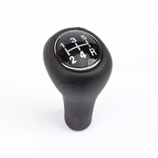 Gear Shift Lever Knob For Ford Focus MK1 5 Speeds Manual Stick Leather
