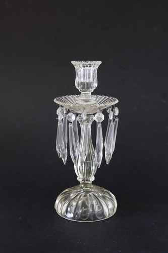 Antique crystal glass lustre - antique,