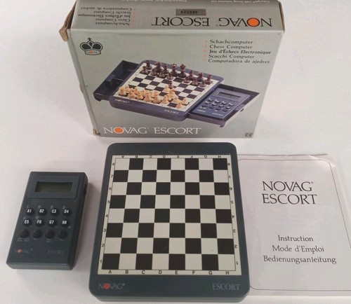 Novag escort electronic chess - escort,