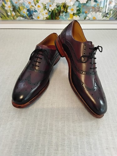 Barker rich burgundy handmade - barker,
