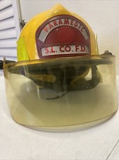 St. Louis Co. F.D. Cairns & Brother 662C Metro II Paramedic Helmet Yellow