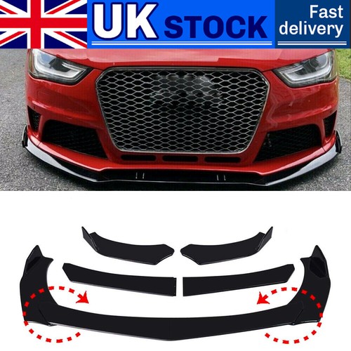 Black front bumper - bumper, lip