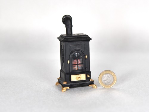 Scale doll house - th, stove