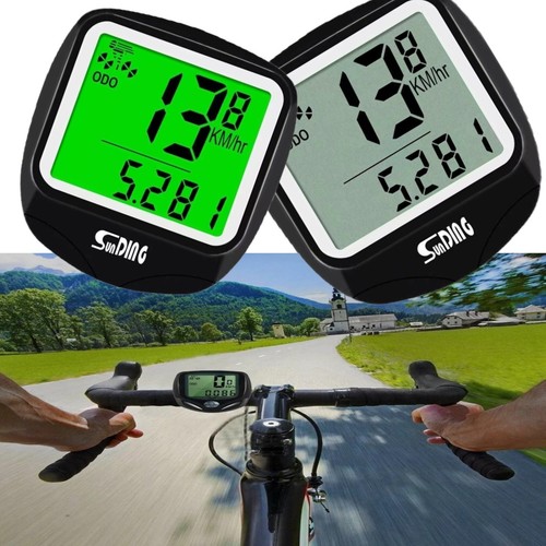 Lcd bike computer speedo - lcd,